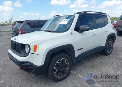 2016 Jeep Renegade Trailhawk z USA, uszkodzony, nr VIN ZACCJBCT3GPD77762